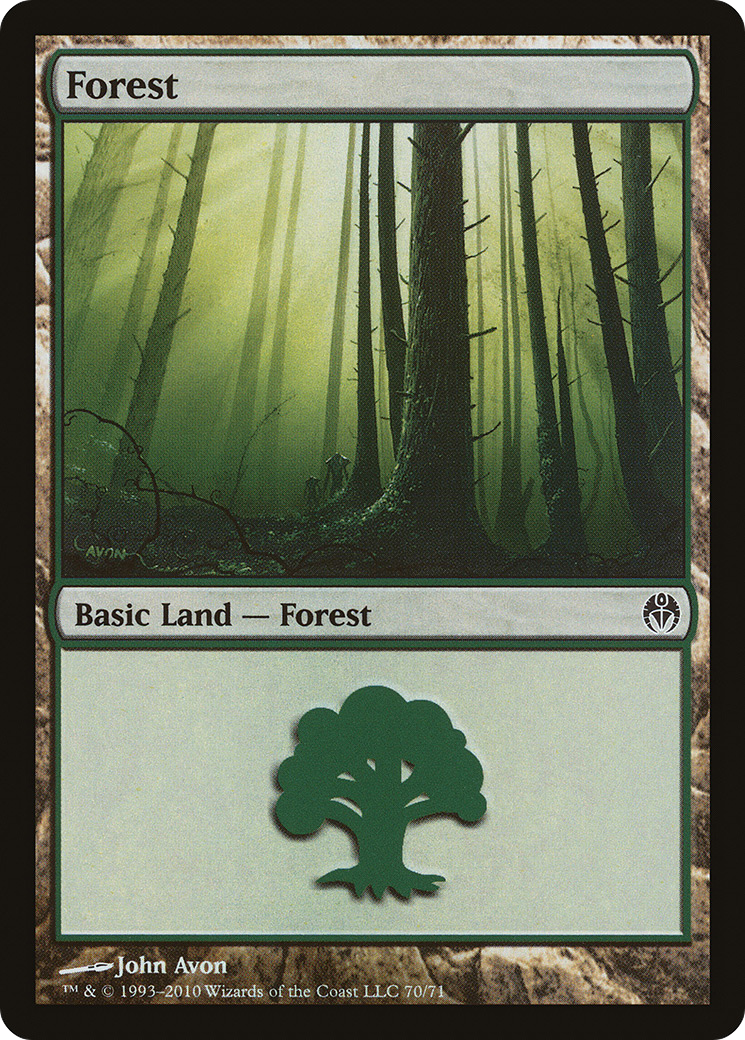 Forest (DDE-070) [Duel Decks: Phyrexia vs. the Coalition]