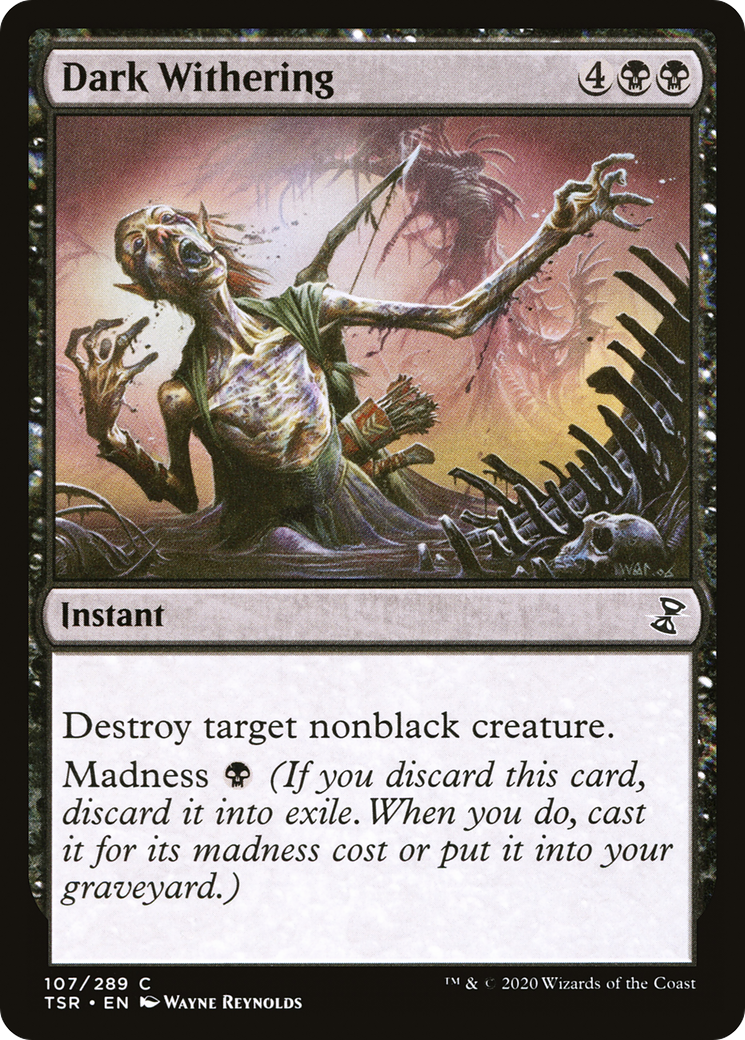 Dark Withering (TSR-107) [Time Spiral Remastered] Foil