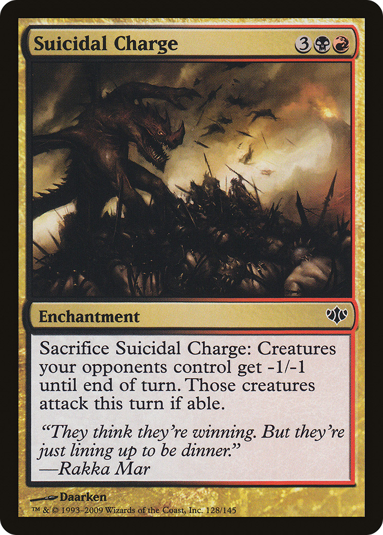 Suicidal Charge (CON-128) [Conflux]