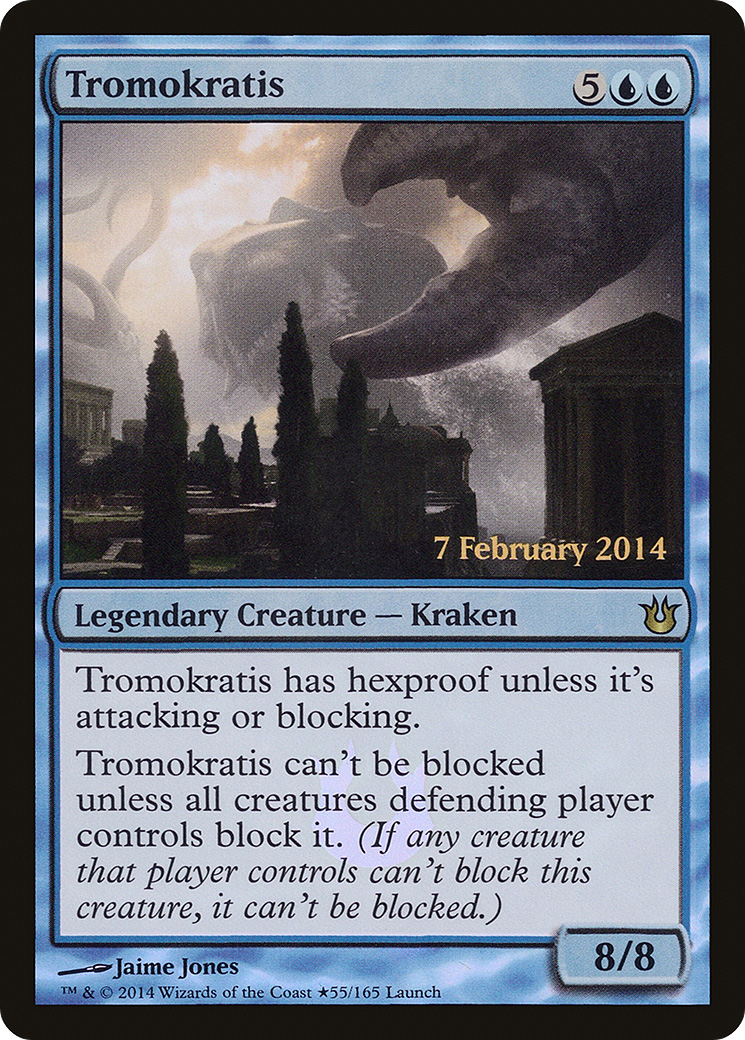 Tromokratis (LARP-055) [Born of the Gods Promos] Foil