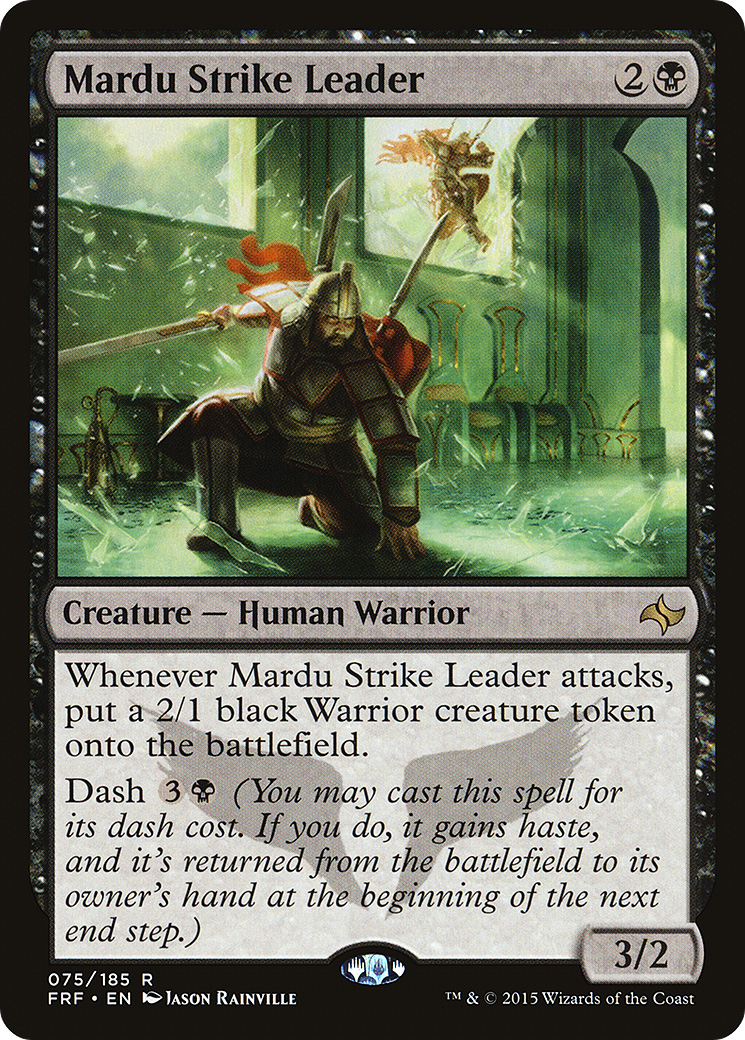 Mardu Strike Leader (FRF-075) [Fate Reforged] Foil