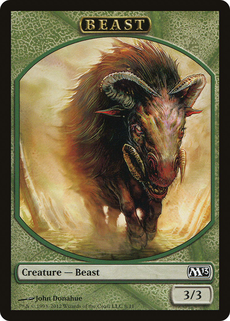 Beast Token (M13-008) [Magic 2013 Tokens]