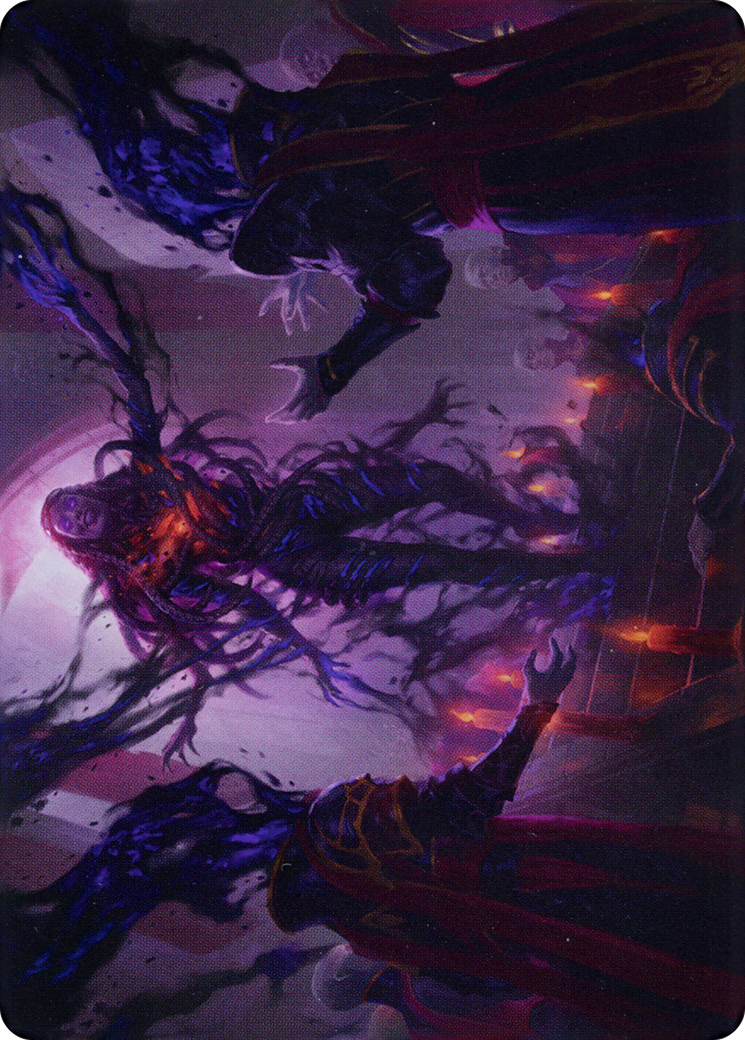 Braids, Arisen Nightmare // Braids, Arisen Nightmare (ADMU-023) (Borderless) [Dominaria United Art Series] Foil