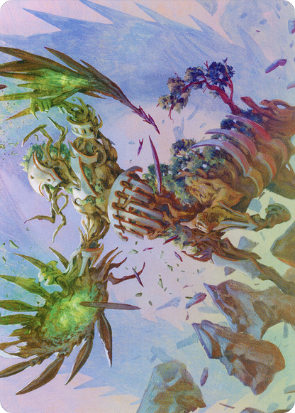 Botanical Brawler // Botanical Brawler (AMOM-043) (Borderless) [March of the Machine Art Series]