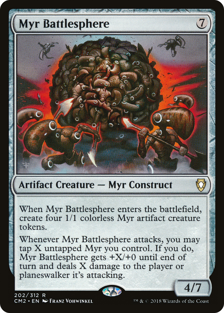 Myr Battlesphere (CM2-202) [Commander Anthology Volume II]