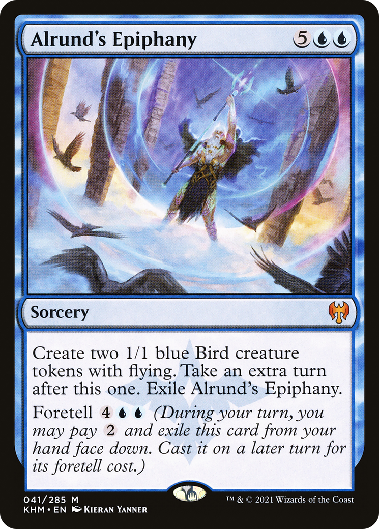 Alrund's Epiphany (KHM-041) [Kaldheim] Foil