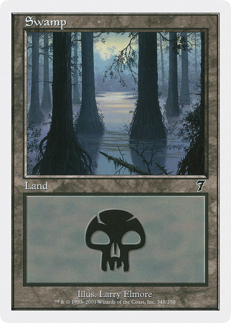 Swamp (7ED-348) [7th Edition]