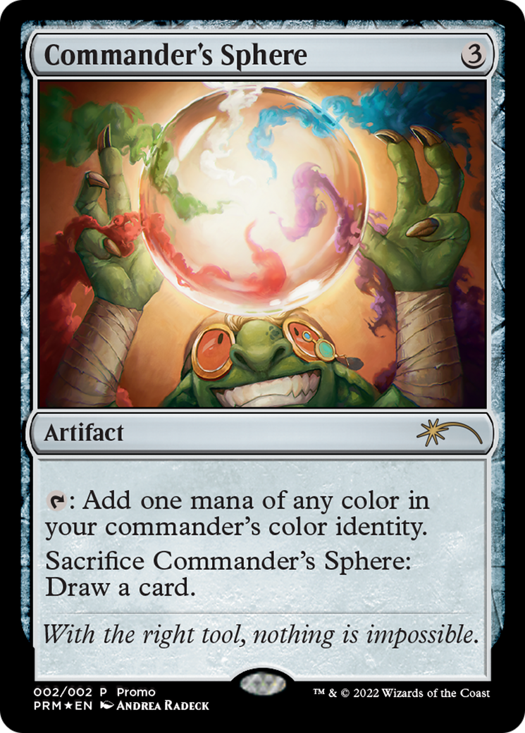 Commander's Sphere (WPN-002) [Wizards Play Network 2024] Foil