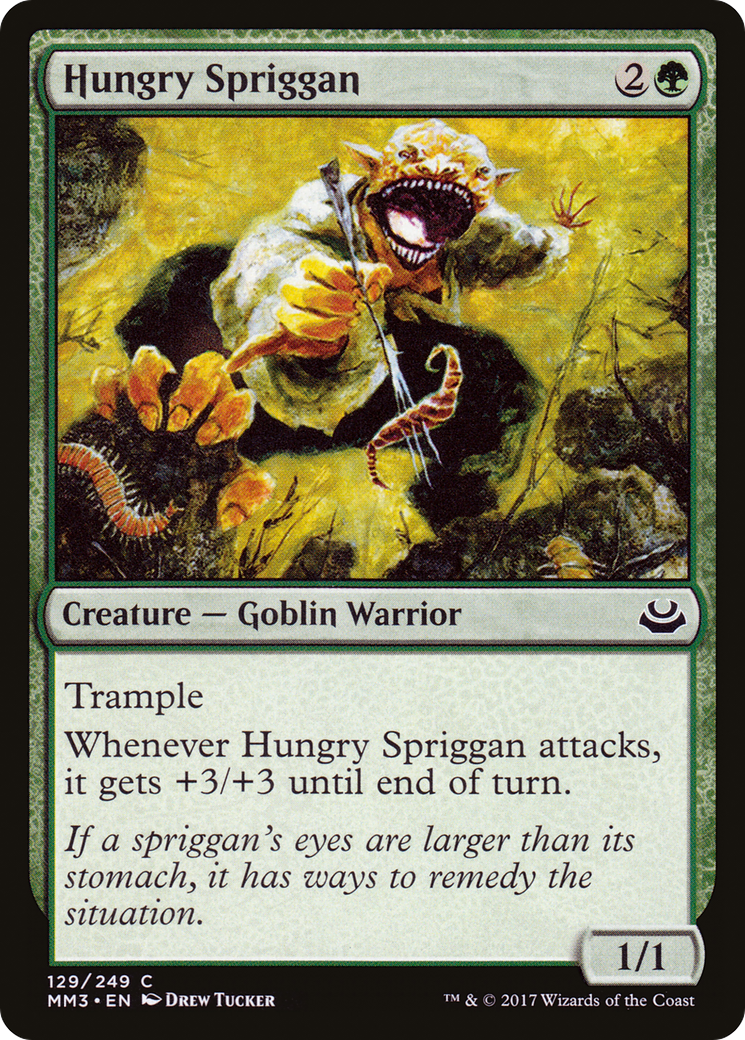 Hungry Spriggan (MM3-129) [Modern Masters 2017] Foil