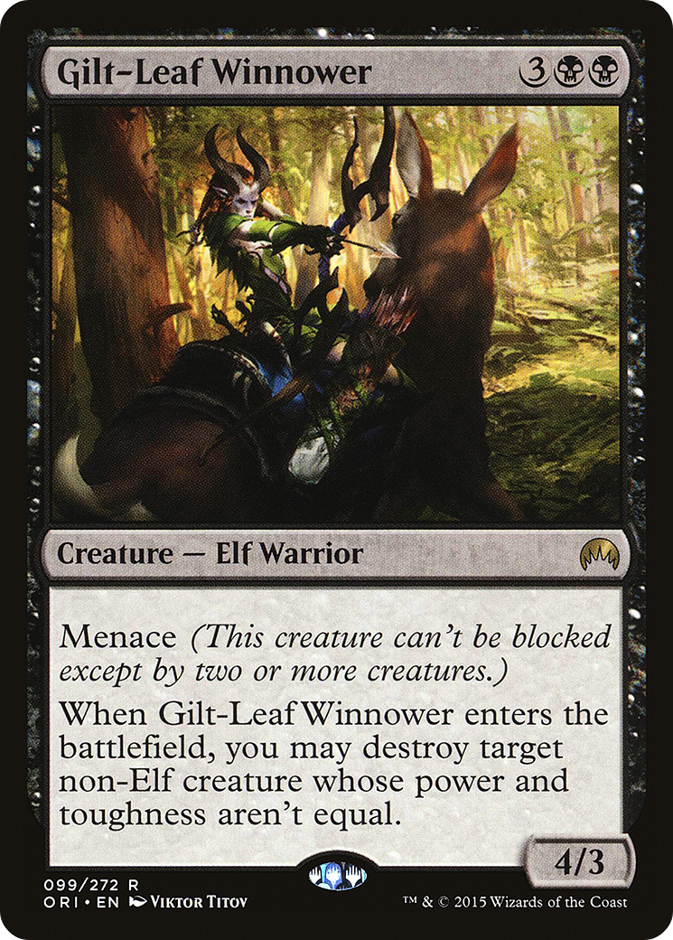 Gilt-Leaf Winnower (ORI-099) [Magic Origins]