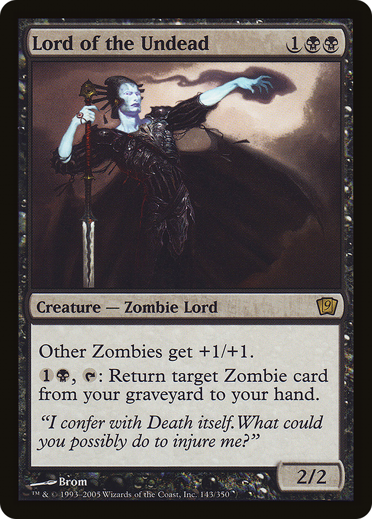 Lord of the Undead (9ED-143) [9th Edition]