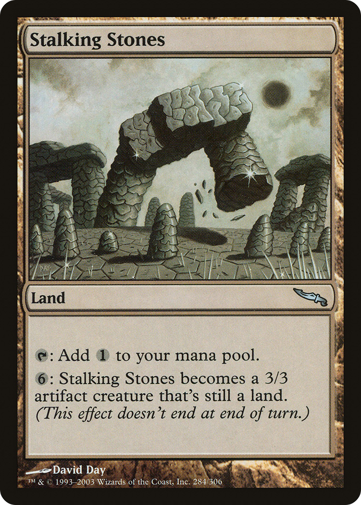 Stalking Stones (MRD-284) [Mirrodin] Foil