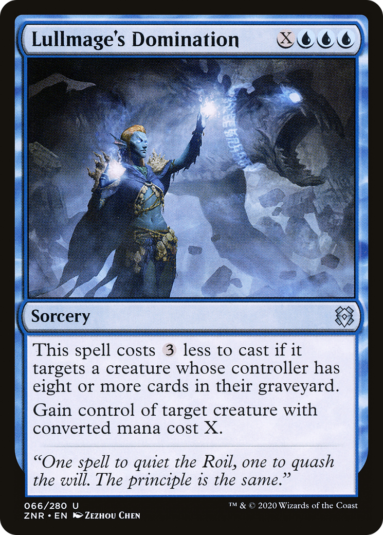 Lullmage's Domination (ZNR-066) [Zendikar Rising]