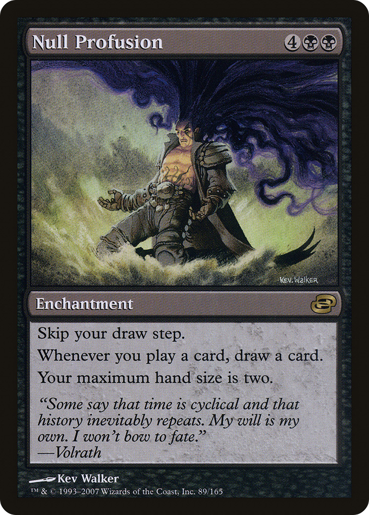 Null Profusion (PLC-089) (Colorshifted) [Planar Chaos] Foil