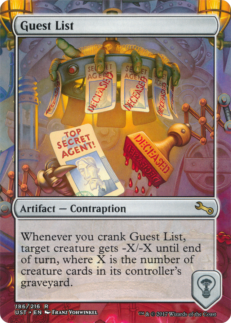 Guest List (UST-186) (Borderless) [Unstable]