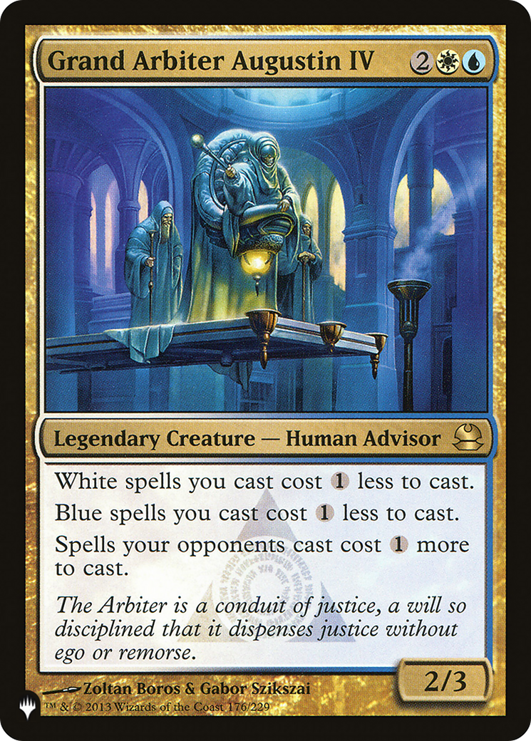 Grand Arbiter Augustin IV (LIST-MMA-176) [The List]