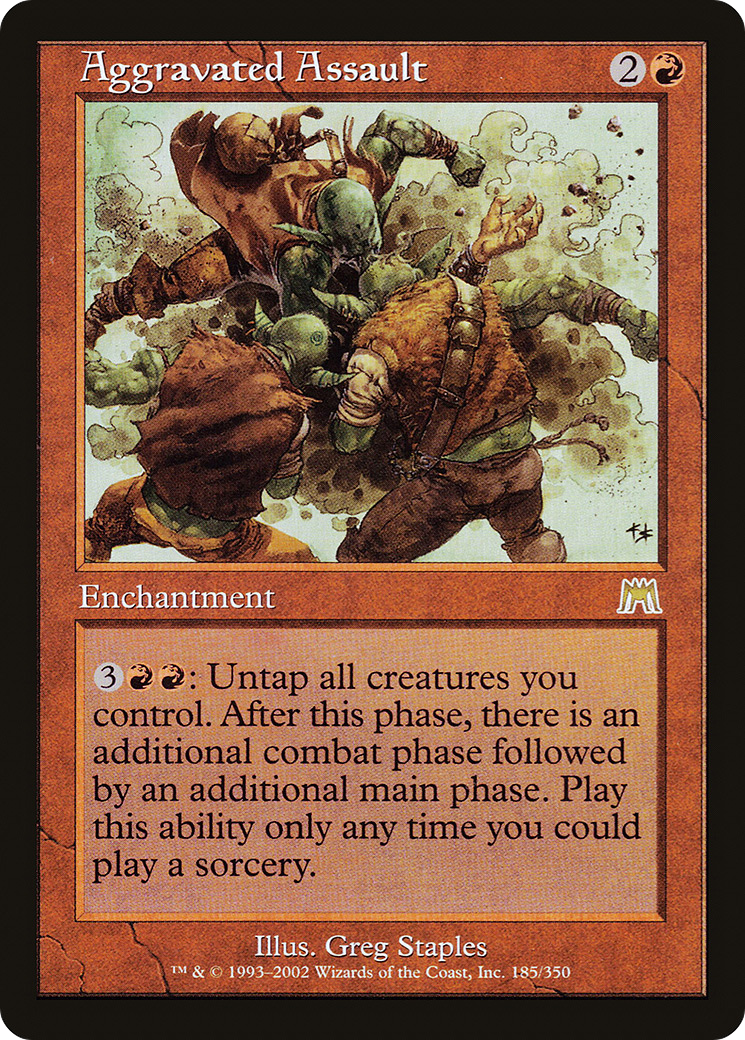 Aggravated Assault (ONS-185) [Onslaught] Foil