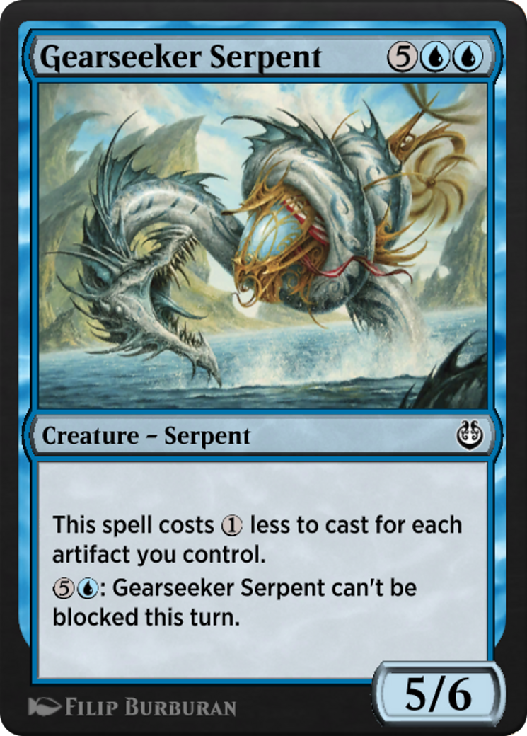 Gearseeker Serpent (KLR-048) [Kaladesh Remastered]