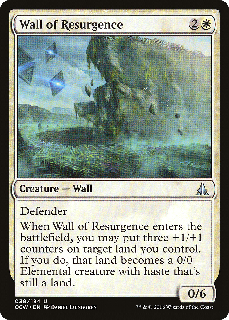 Wall of Resurgence (OGW-039) [Oath of the Gatewatch]