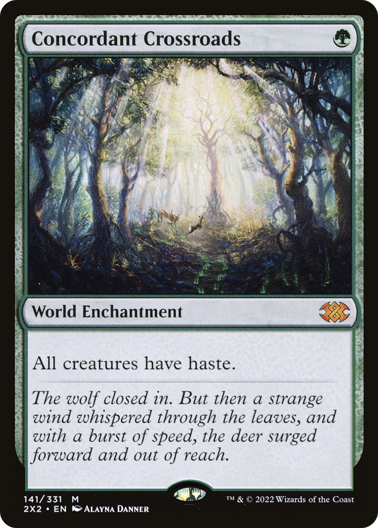 Concordant Crossroads (2X2-141) [Double Masters 2022] Foil
