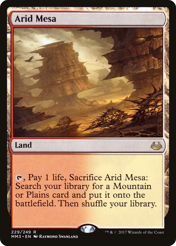 Arid Mesa (MM3-229) [Modern Masters 2017]