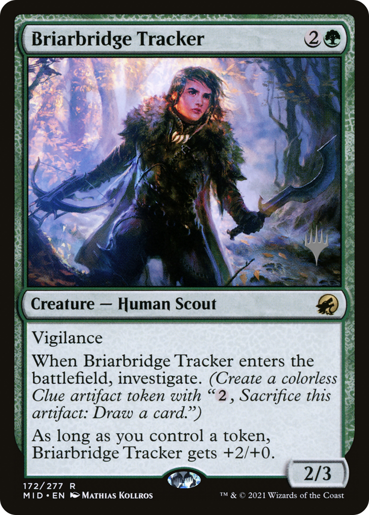 Briarbridge Tracker (PPMID-172) [Promo Pack: Innistrad: Midnight Hunt Promos]