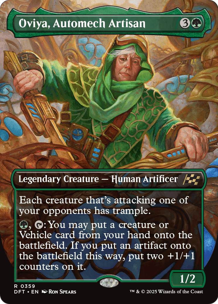 Oviya, Automech Artisan (Borderless) (DFT-359) [Aetherdrift]