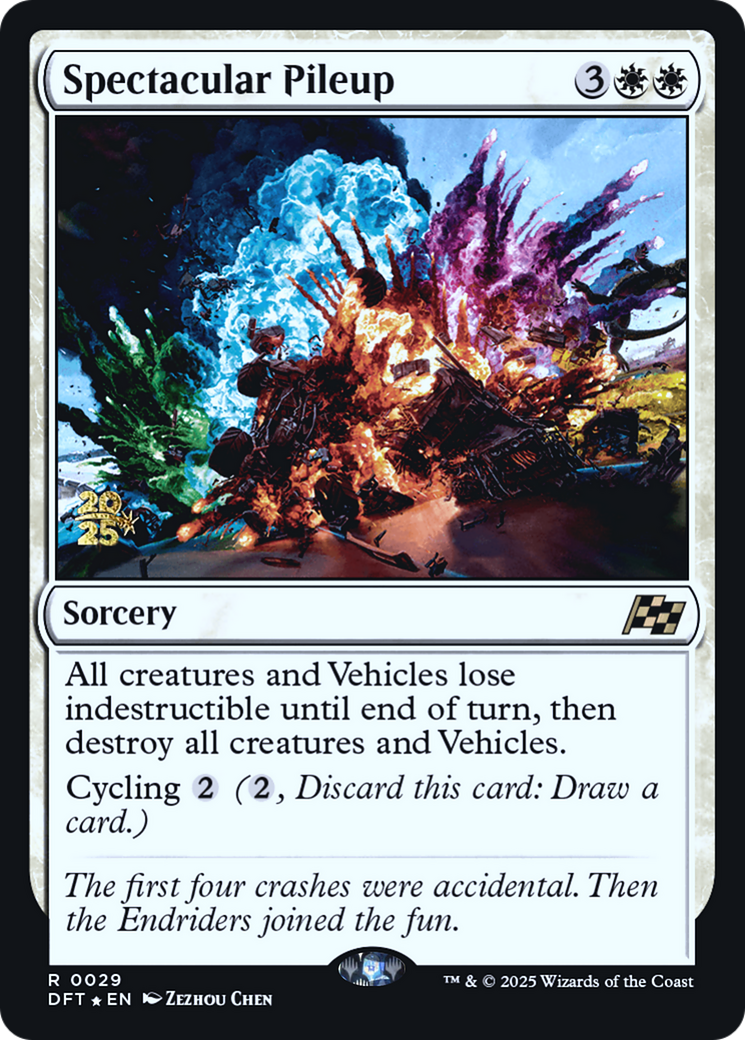 Spectacular Pileup (PRE-029) [Prerelease Cards] Foil