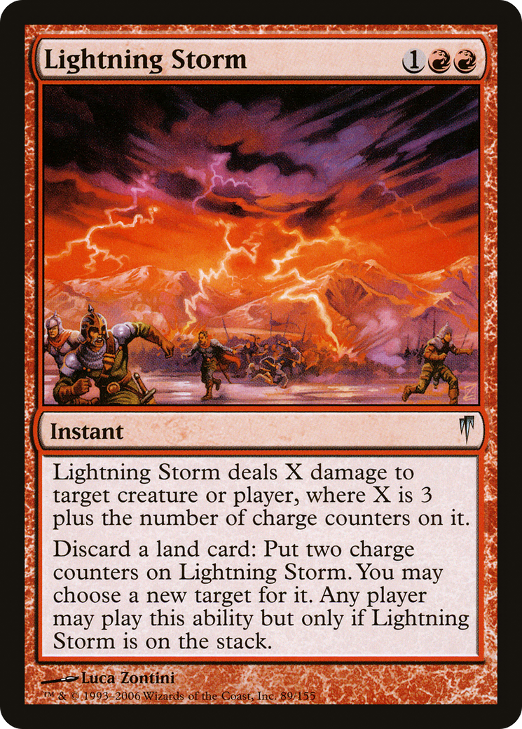 Lightning Storm (CSP-089) [Coldsnap]