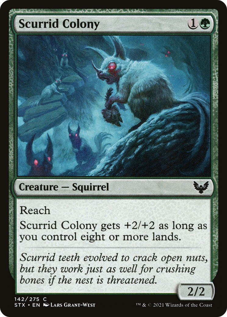 Scurrid Colony (STX-142) [Strixhaven: School of Mages]