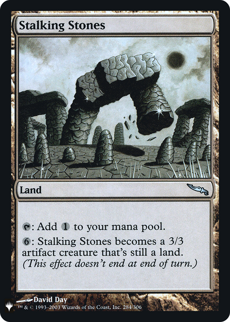 Stalking Stones (LIST-MRD-284) [The List] Foil