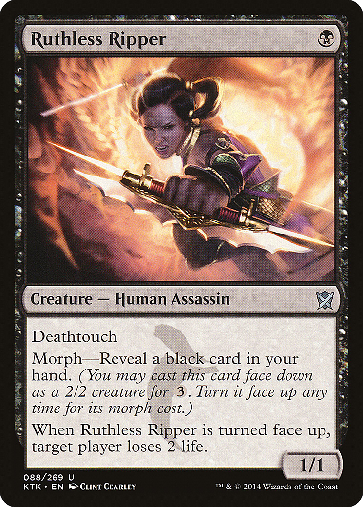 Ruthless Ripper (KTK-088) [Khans of Tarkir]
