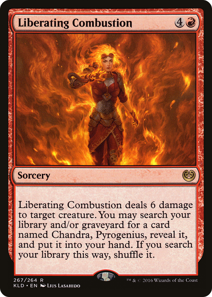 Liberating Combustion (KLD-267) [Kaladesh]
