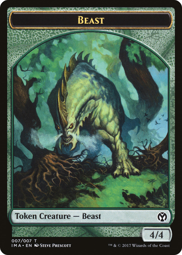 Beast Token (IMA-007) [Iconic Masters Tokens]
