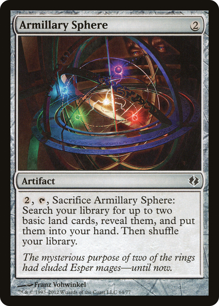 Armillary Sphere (DDI-064) [Duel Decks: Venser vs. Koth]