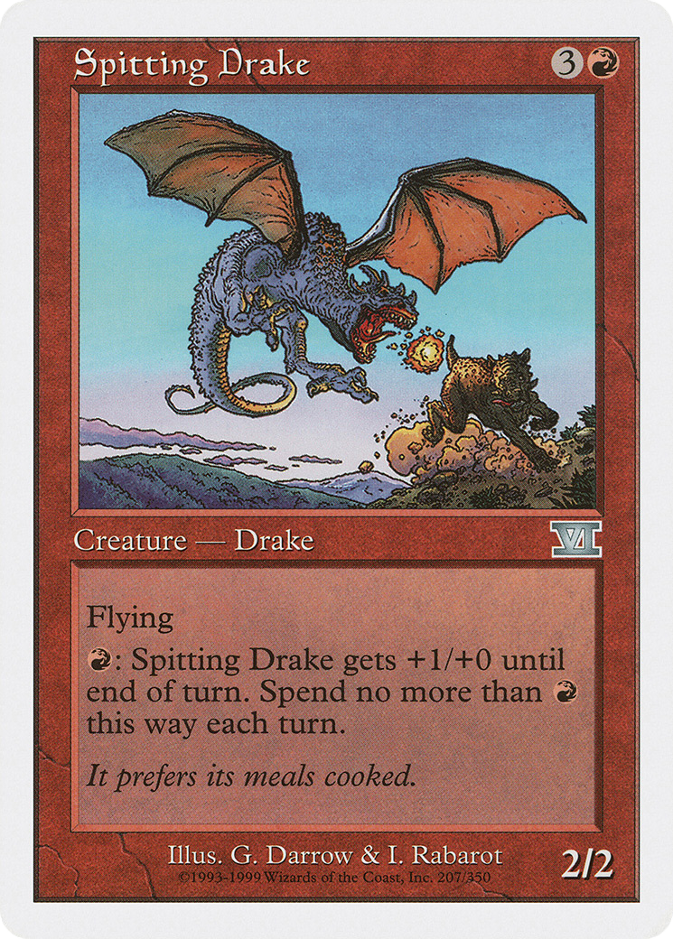Spitting Drake (6ED-207) [Classic Sixth Edition]