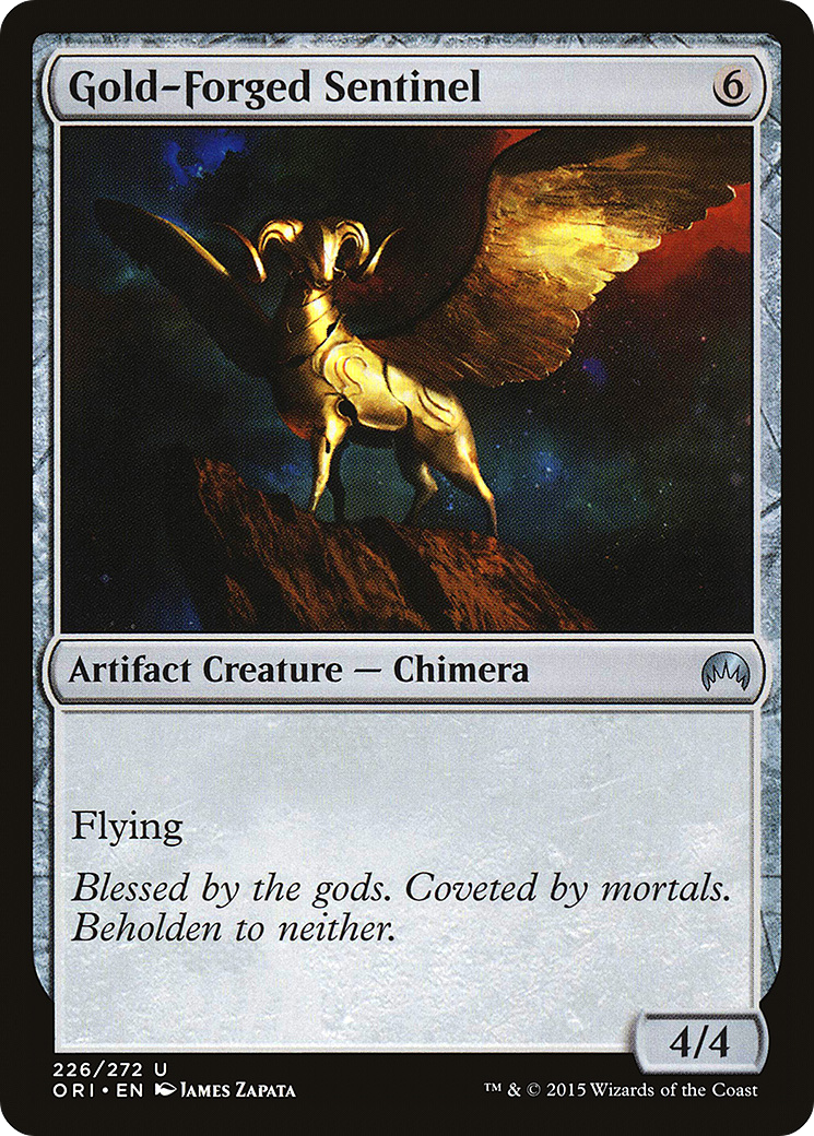 Gold-Forged Sentinel (ORI-226) [Magic Origins]