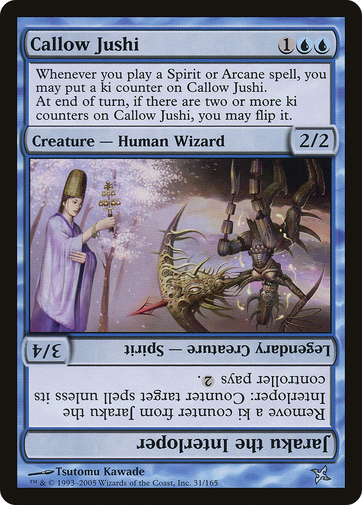 Callow Jushi (BOK-031) [Betrayers of Kamigawa]