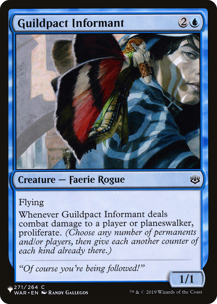 Guildpact Informant (LIST-WAR-271) [The List]