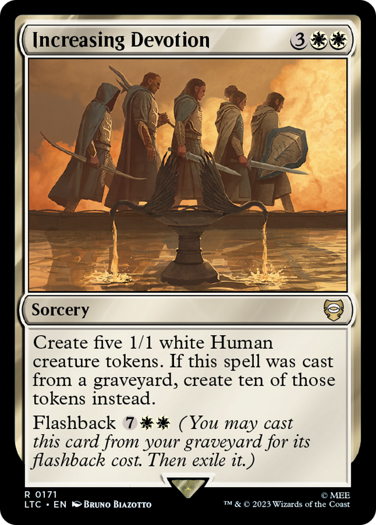 Increasing Devotion (LTC-171) [Tales of Middle-earth Commander]