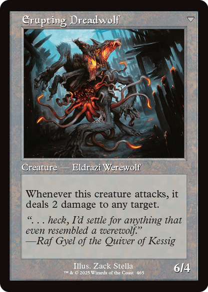 Smoldering Werewolf (Retro Frame) (INR-465) [Innistrad Remastered] Foil