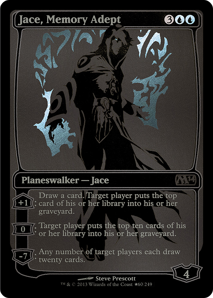 Jace, Memory Adept (SDCC 2013 Exclusive) (MEDIA-060) [San Diego Comic-Con 2013] Foil