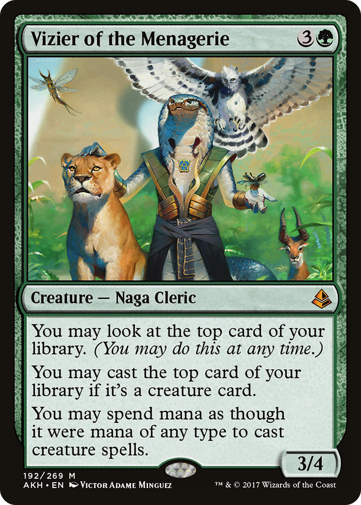 Vizier of the Menagerie (AKH-192) [Amonkhet]