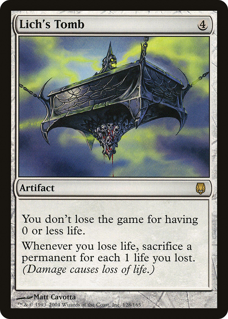Lich's Tomb (DST-128) [Darksteel] Foil