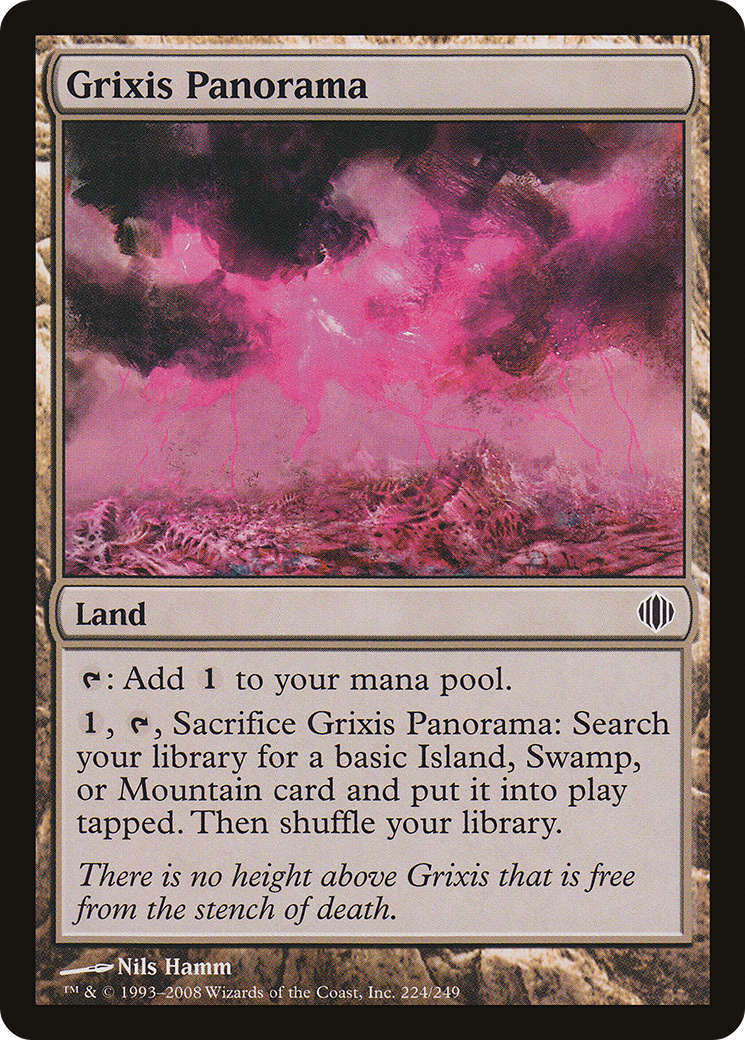 Grixis Panorama (ALA-224) [Shards of Alara]