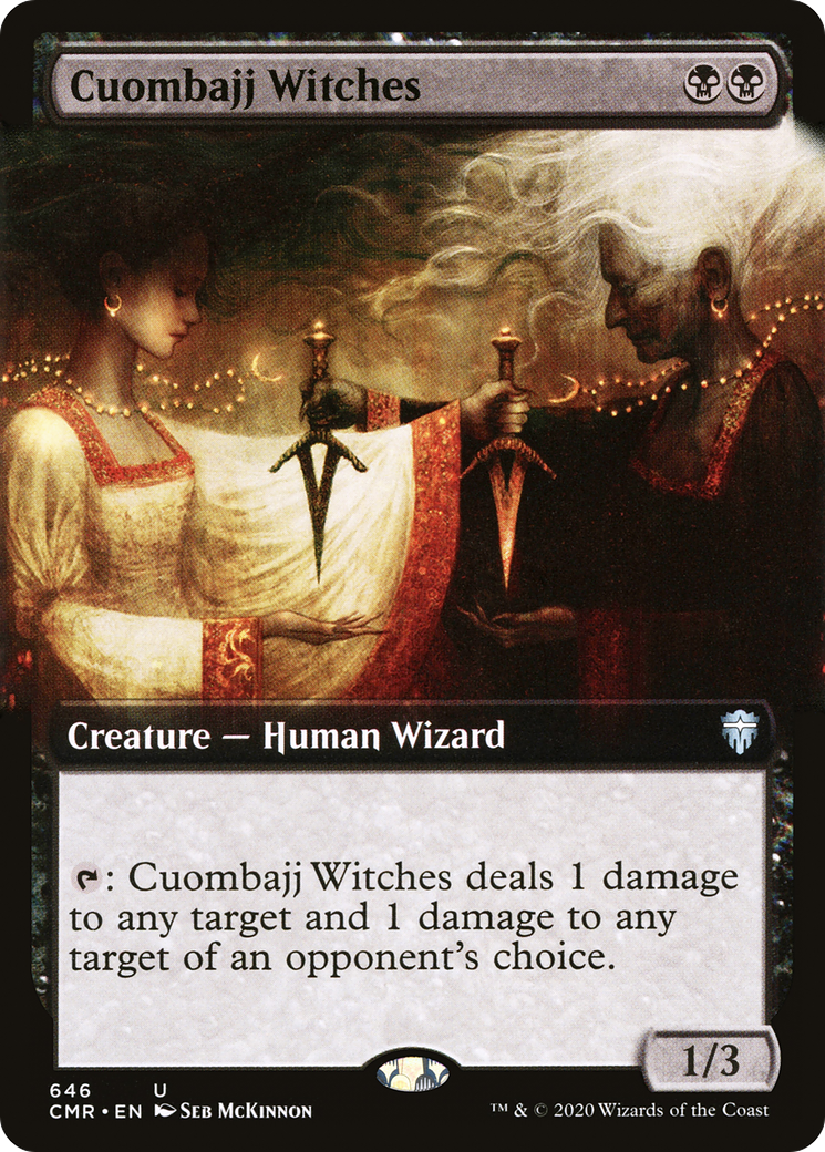 Cuombajj Witches (Extended Art) (CMR-646) [Commander Legends]