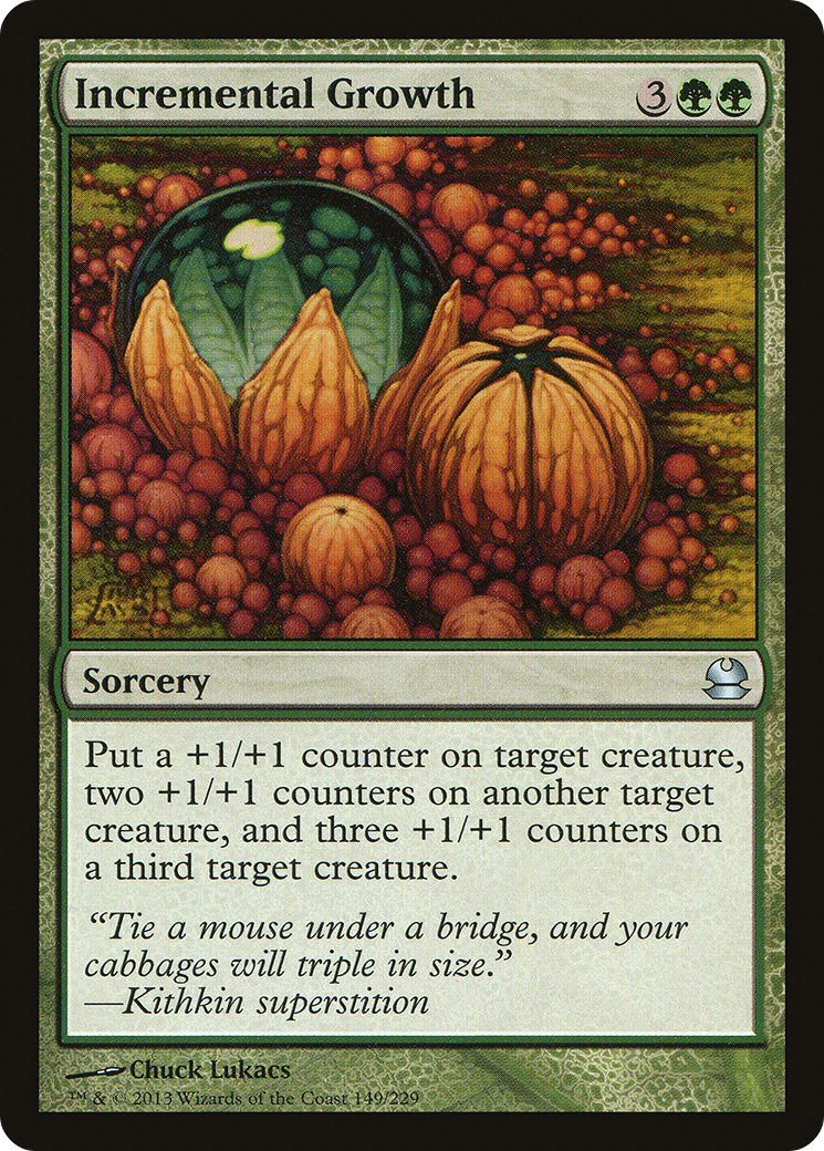Incremental Growth (MMA-149) [Modern Masters] Foil