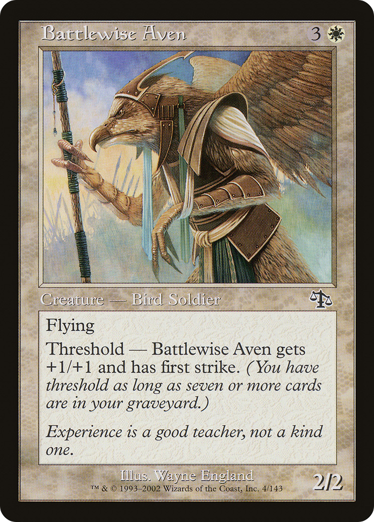 Battlewise Aven (JUD-004) [Judgment] Foil
