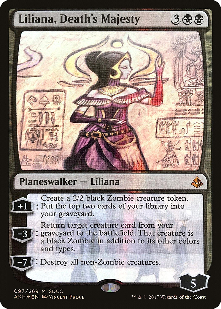 Liliana, Death's Majesty (SDCC 2017 Exclusive) (MEDIA-097) [San Diego Comic-Con 2017] Foil