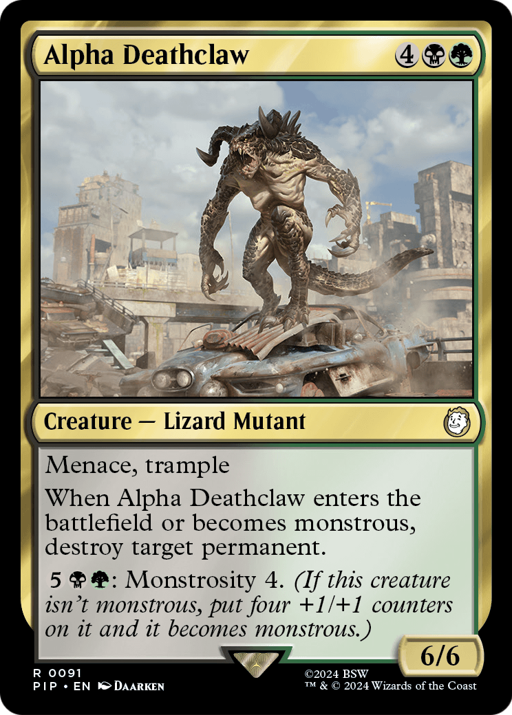 Alpha Deathclaw (PIP-091) [Fallout] Foil